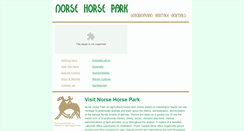 Desktop Screenshot of norsehorsepark.com